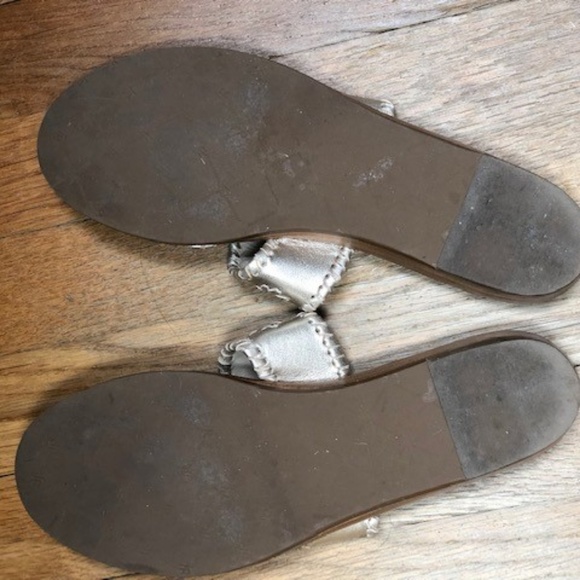 Jack Rogers Women's Capri Dress Sandal, Platinum, - Picture 5 of 6